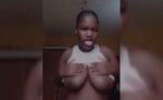 Joyce Exposing Her Breast In Short Video