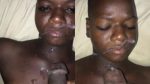 Kogi Maid Gets Cum On Face By Gateman